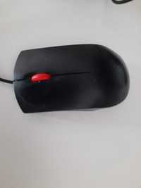 Mouse cu fir Lenovo si HP alb si negru