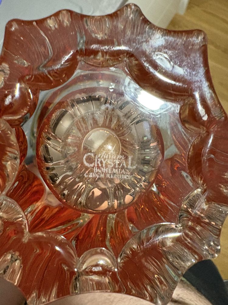 Vaza cristal Bohemia yoko 33 cm