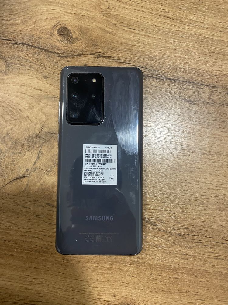 Samsung Galaxy S20 Ultra 128gb озу 12 обмен жок !