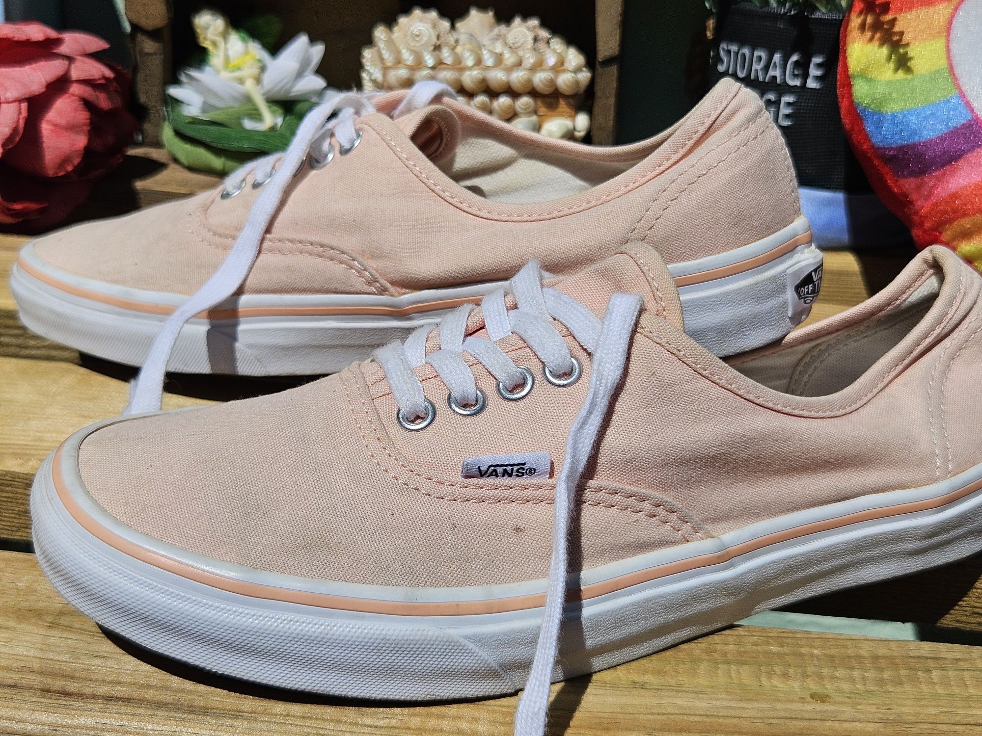Vans кецове в бебешко розово N41