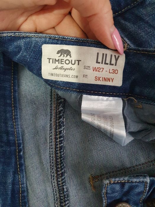 Blugi Time Out cu push-up