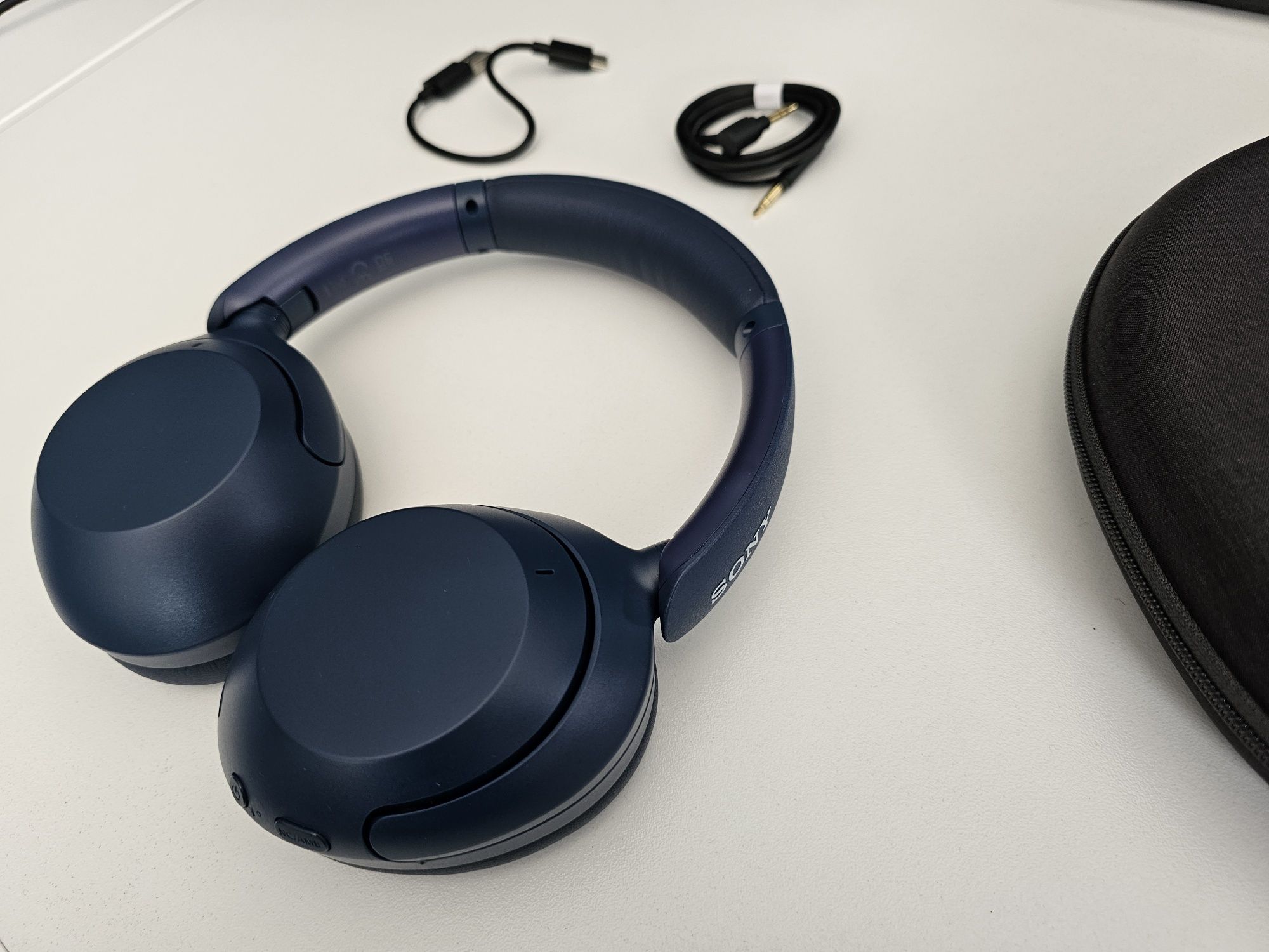Безжични слушалки SONY Sony - WH-XB910, NC Сини