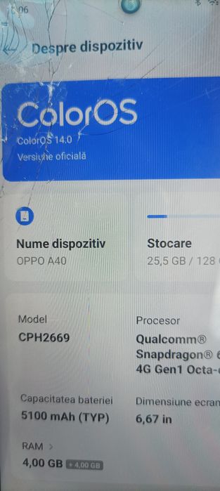 Oppo A40 folosit