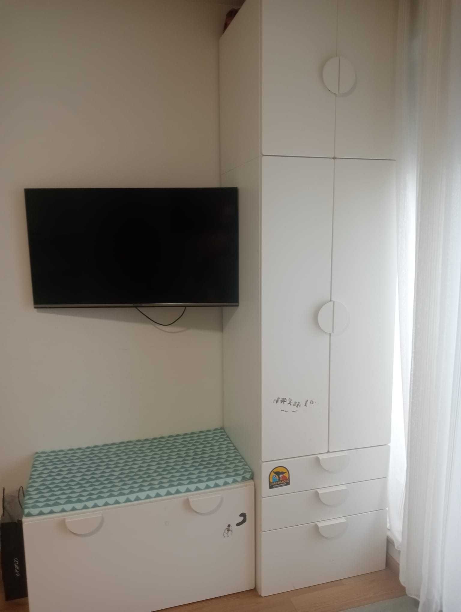 Cameră completă pentru copii – IKEA + pătuțuri + birou