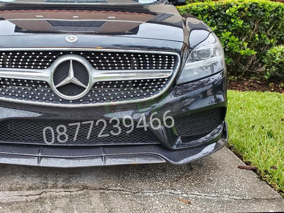 Mercedes CLS AMG Brabus w218 lip spoiler Мерцедес ЦЛС лип спойлер нож