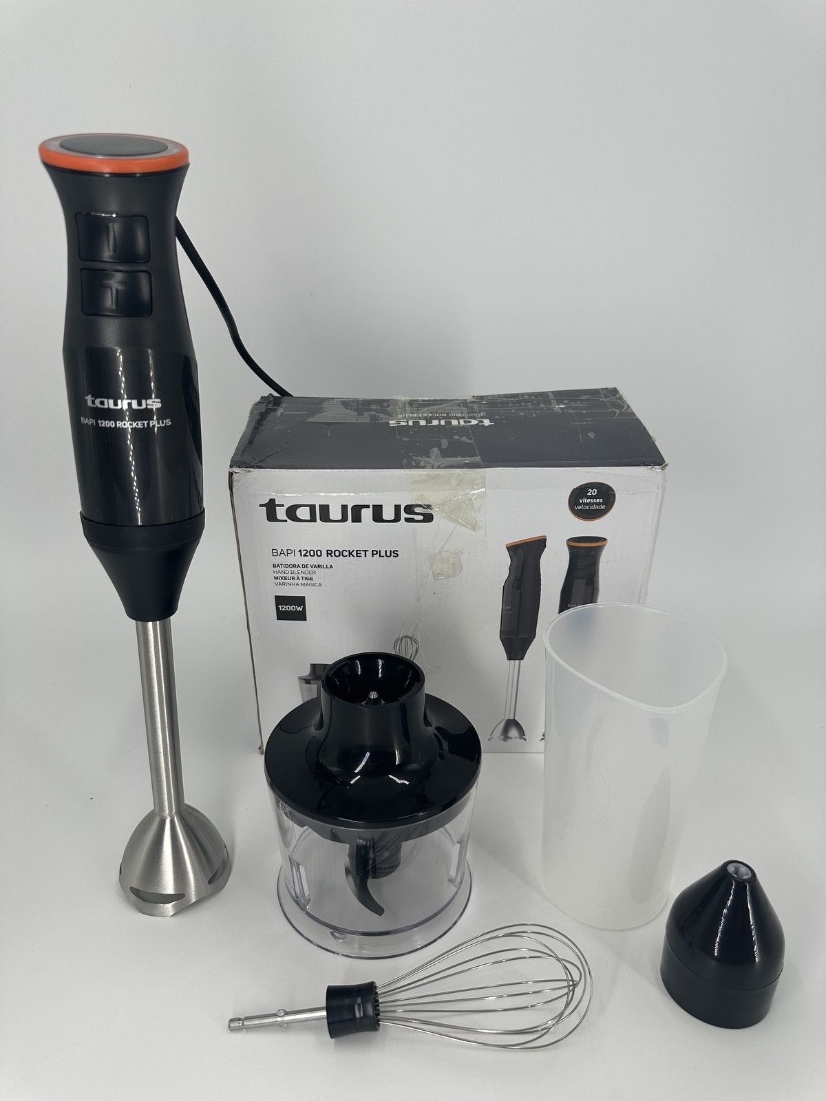 Чисто нов пасатор чопър миксер TAURUS 1200w