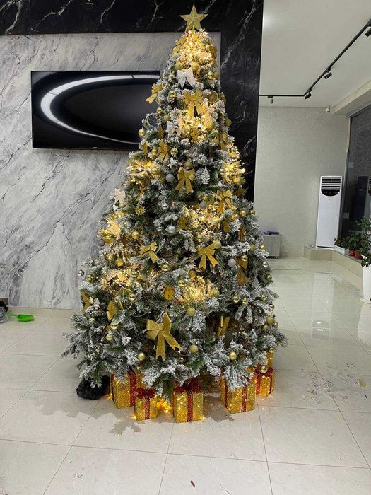 Новогодняя гелевая ёлки  + доставка / Geliviy yang yil archalari