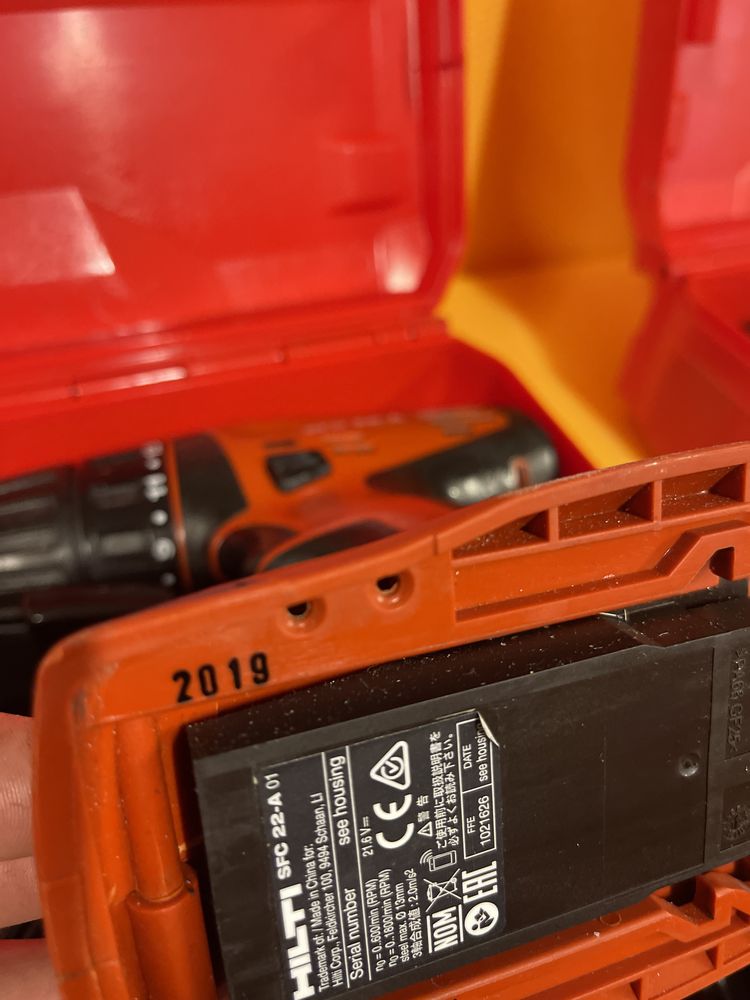 Hilti sfc 22-A filetanta gaurit insurubat bosch makita dewalt