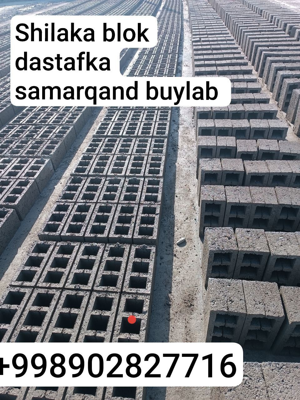Shlakablok jomboy samarqandni xamma joyiga kelishilgan narxda