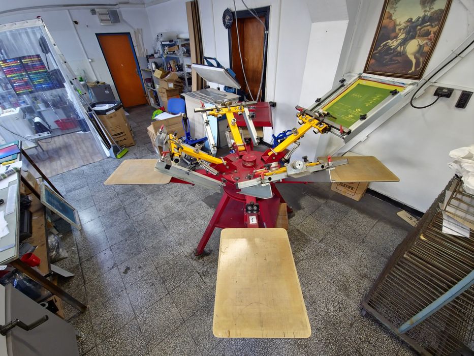 Карусел за текстилен печат