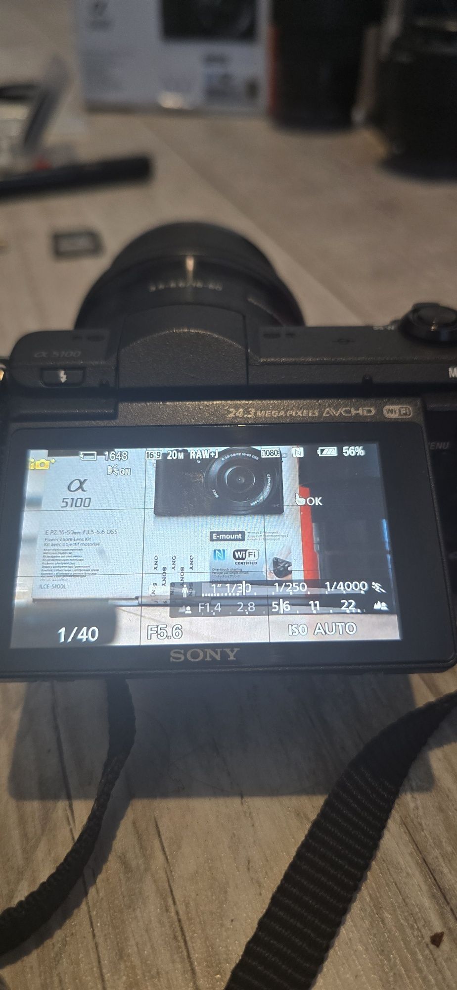 Фотоапарат. Sony alpha 5100