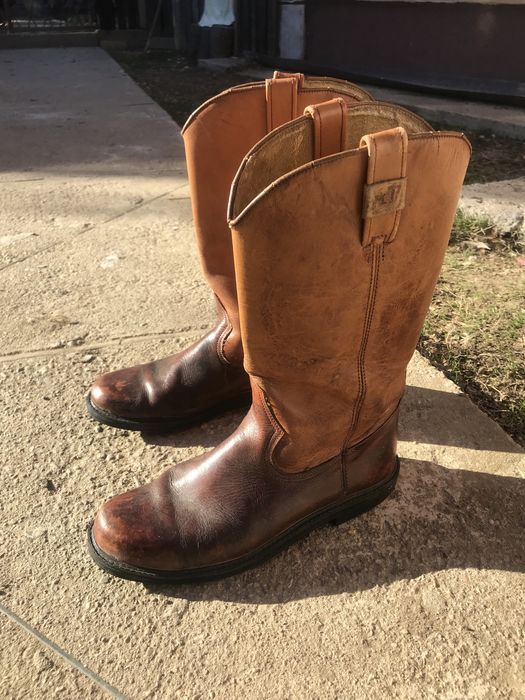 Vând cizme piele 42