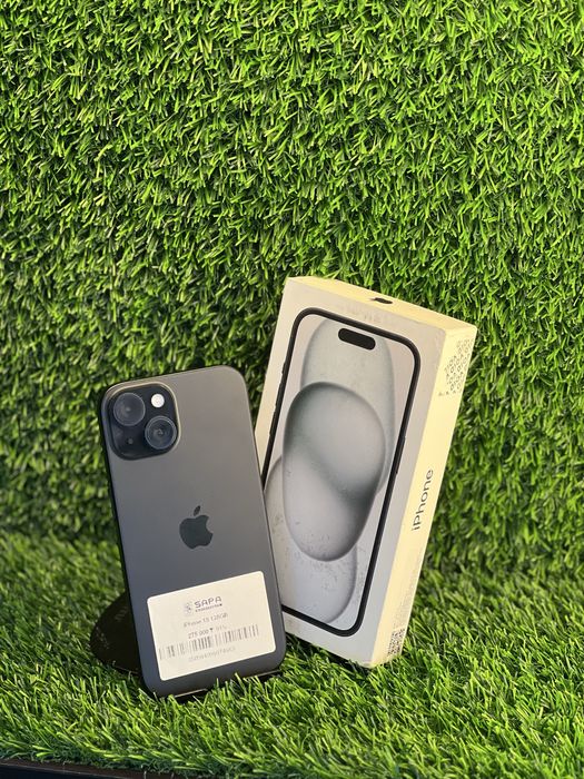 Iphone 15 black 128GB