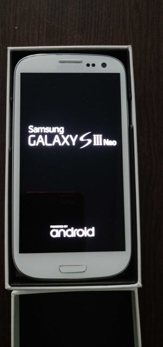 Чисто НОВ мобилен телефон Samsung Galaxy S3 neo, бял