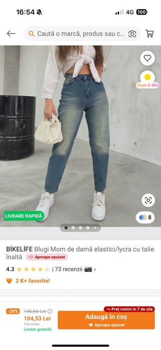 Blugi trendyol nou