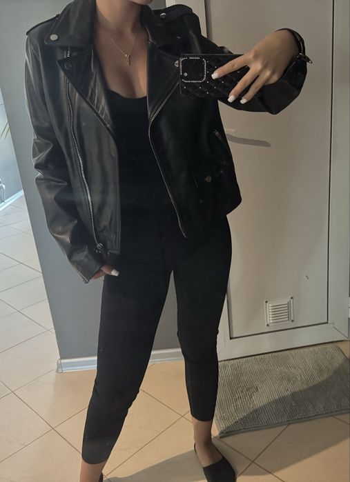 Кожено яке естествена кожа