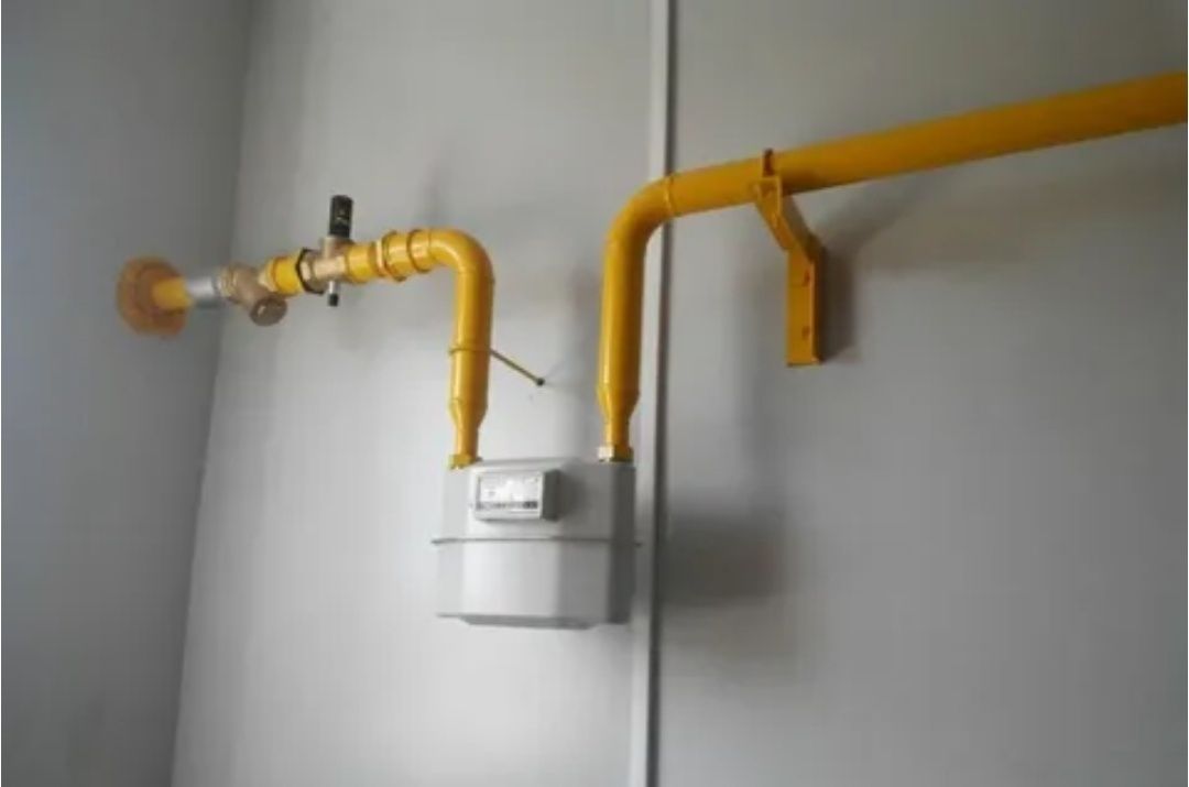 Установка котла счётчика газа газопровод сварка сварочные работы