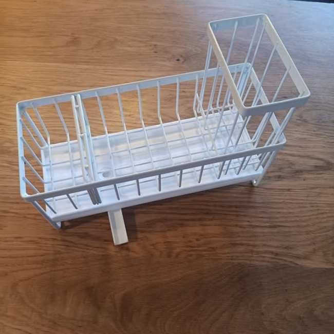 НОВ! Органайзер за кухненска мивка, въртящ се дизайн, неръждаема стома