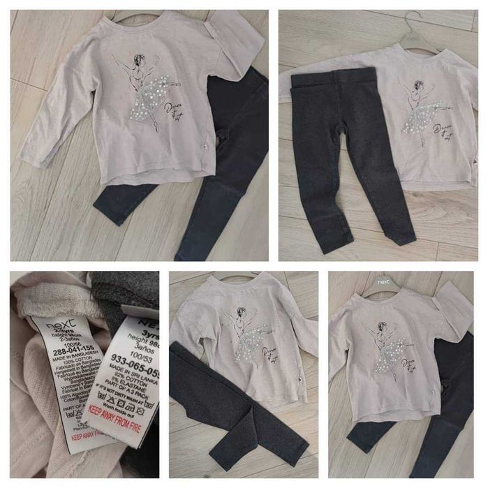 Екип,рокля,суитчър,пуловер,сукман,M&S,Next,F&F,George 98р,2-3 г