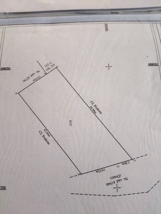 Vând teren intravilan Probota Iasi