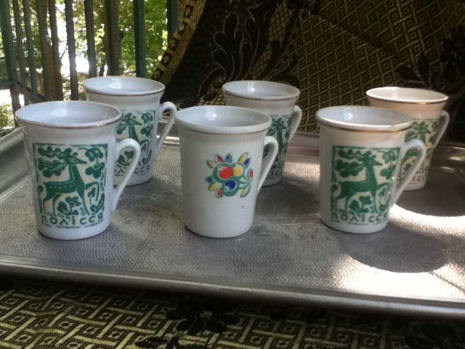 Чайно-кофейный сервиз  Мадона(Япония) и Полiсся (Городниц з-д) См фото