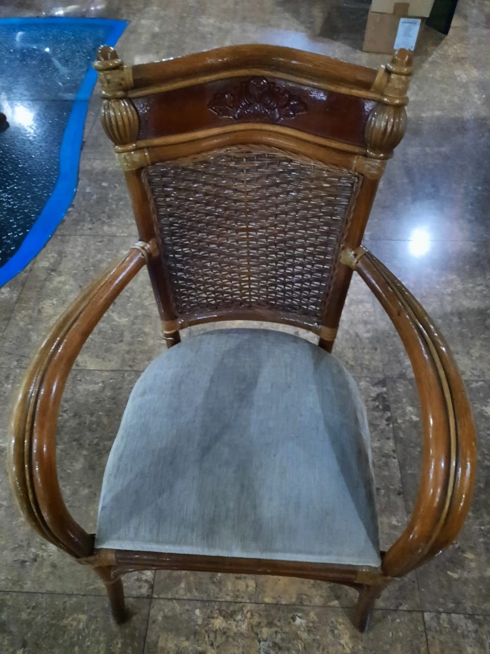 Кресло ратанговое