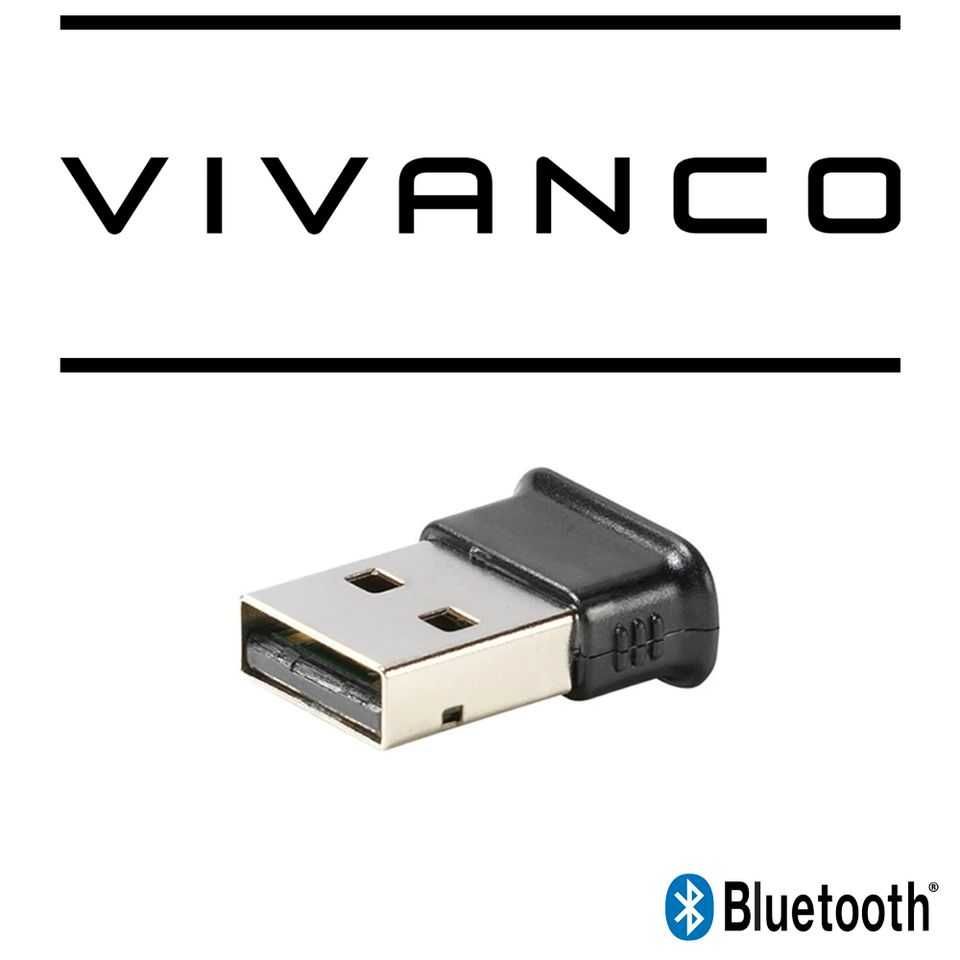 VIVANCO USB Bluetooth Dongle v4.0, Class 2