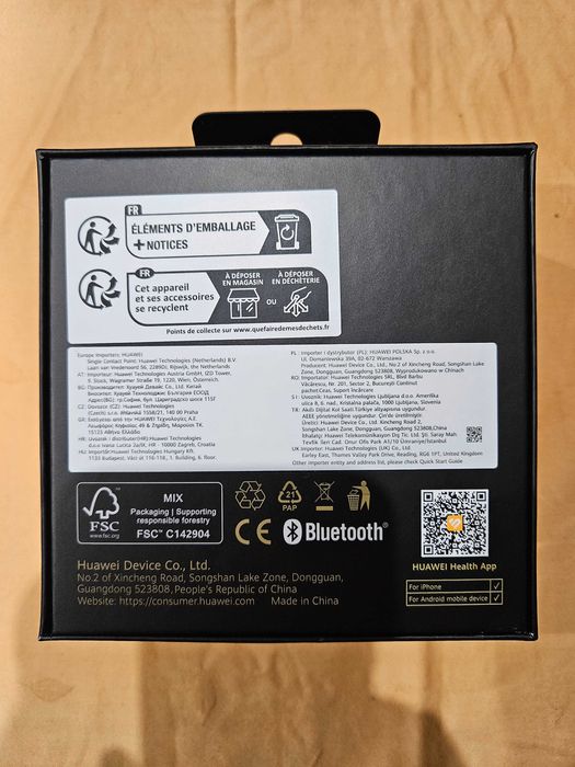 Смарт часовник HUAWEI WATCH GT 5 BLACK VLI-B19F Black