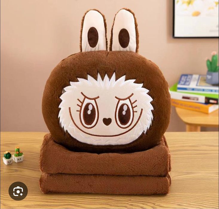 Мека Капибара възглавничка играчка и одеяло за гушкане 3-в-1