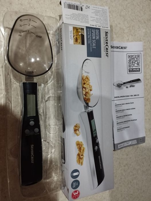 Cântar nou digital de bucătărie cu baterii