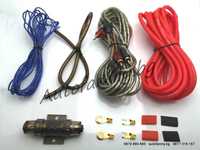BMS8 Комплект кабели за усилвател (авто музика+ бушон) 8 квадрата