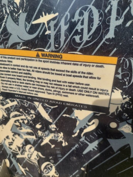 Placa surf snowboard