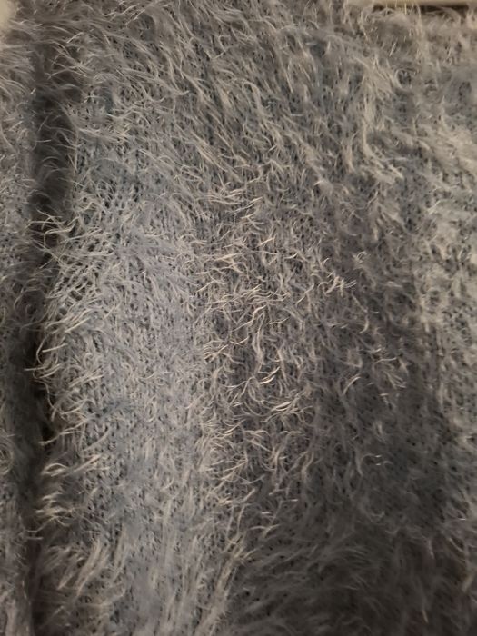 Pulover UpFashion gri turcoaz M