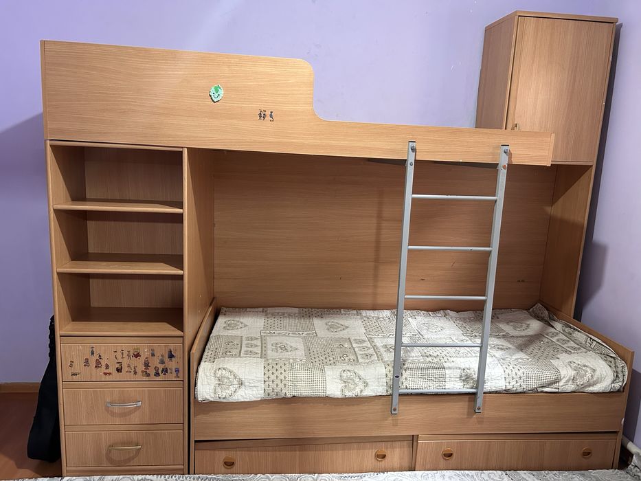 детская двухъярусная кровать