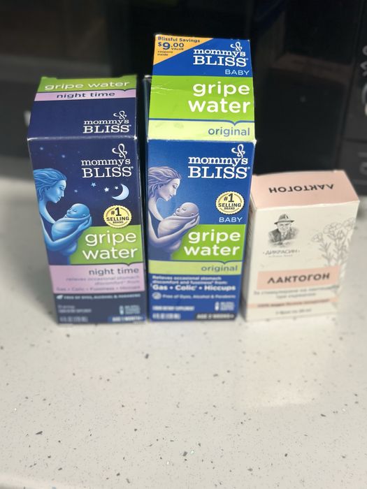 Gripe water - сироп за колики и лактогон