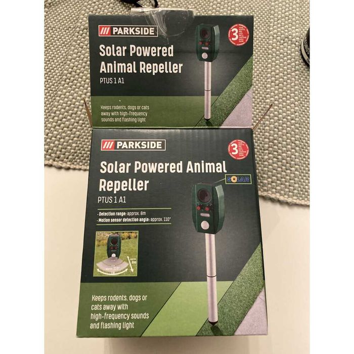 Aparat solar pentru alungat  animale Parkside cu 5 programe
