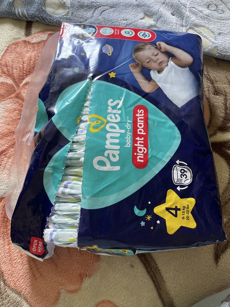 Pampers Night Pants 4