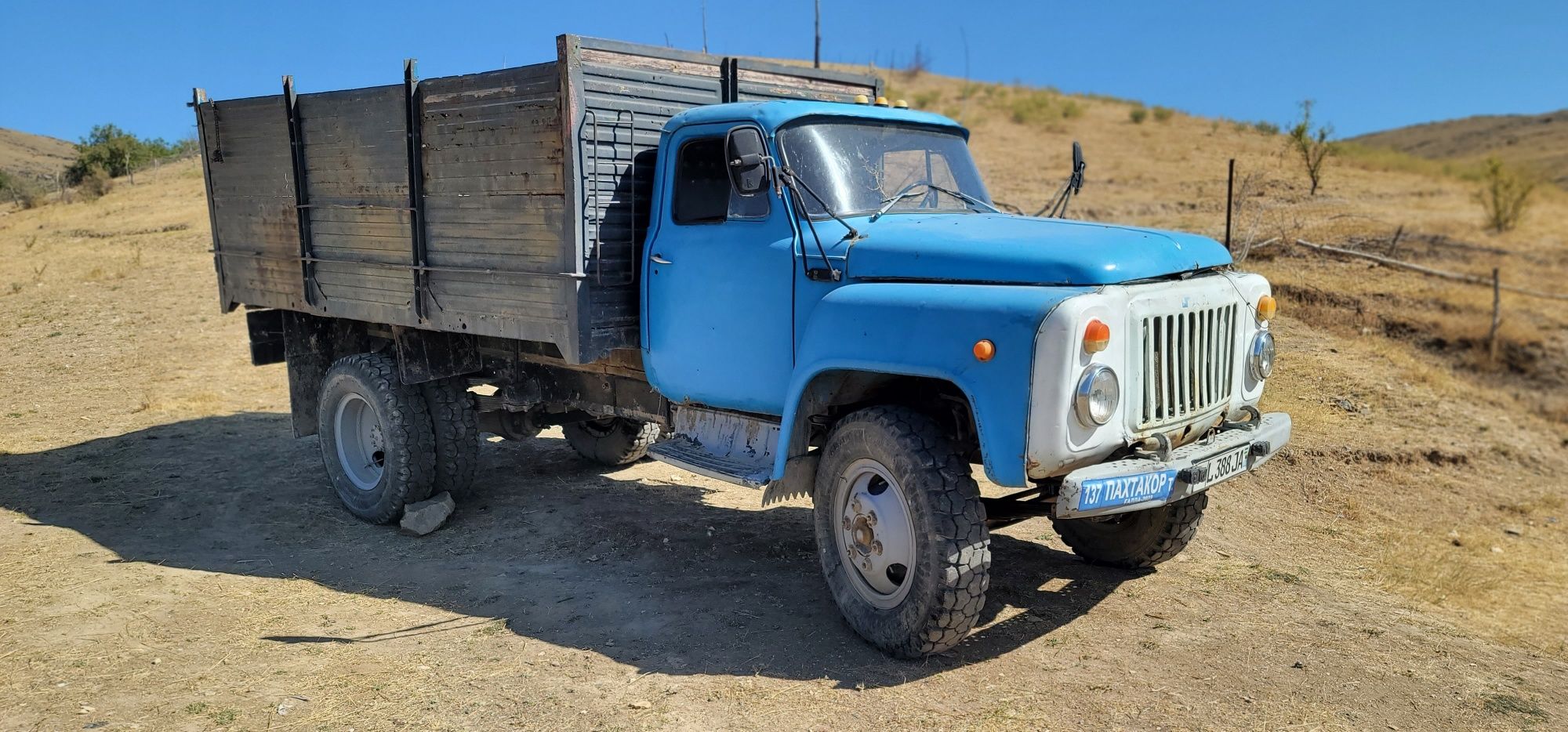 Holati yaxshi gaz propan va benzinda yuradi.