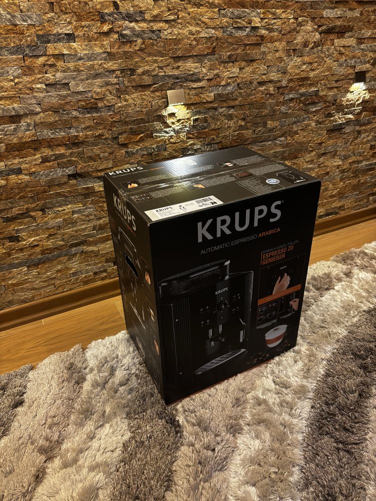 Чисто нов кафеавтомат Krups automatic espresso arabica EA811