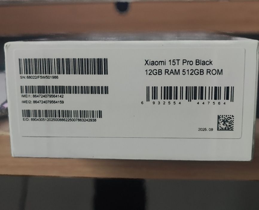 Xiaomi 15T Pro 512GB nou