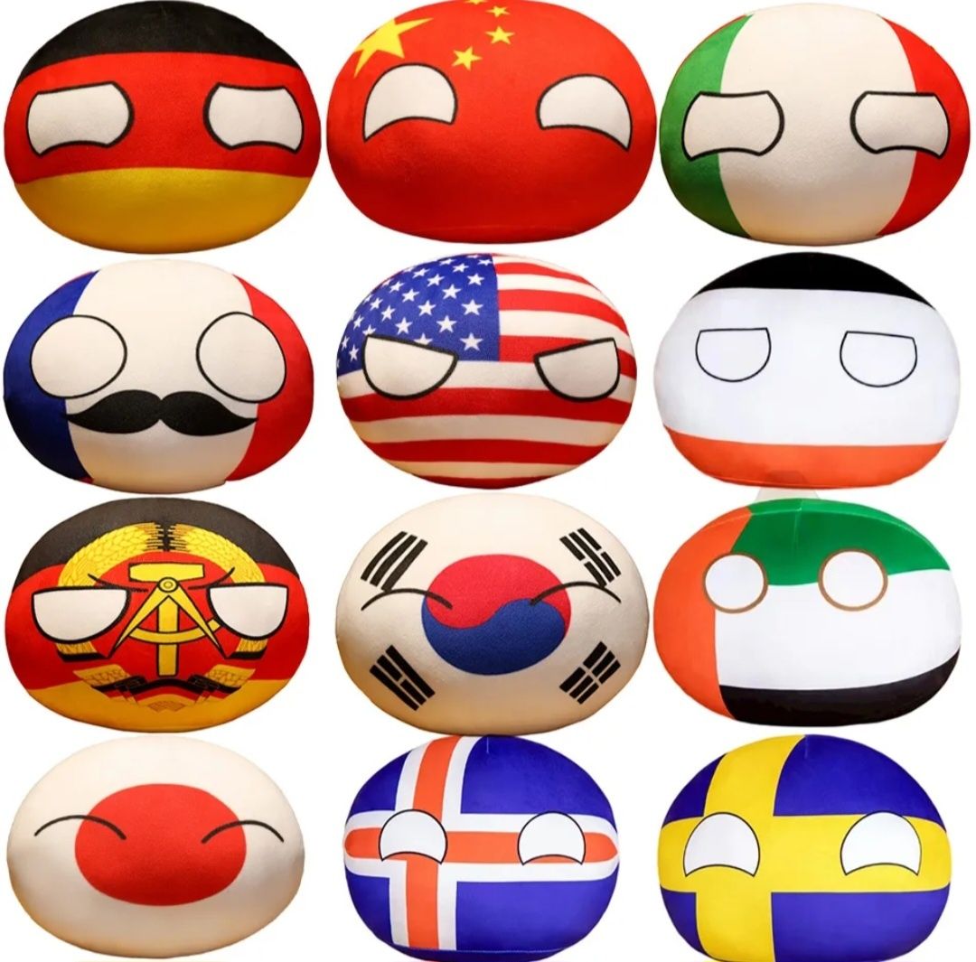 CountryBalls plush плюшени топки с държави