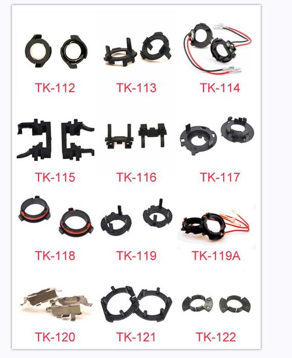Adaptori bec LED/xenon Audi, BMW, FORD, VW, Kia, Hyundai,Opel,Mercedes