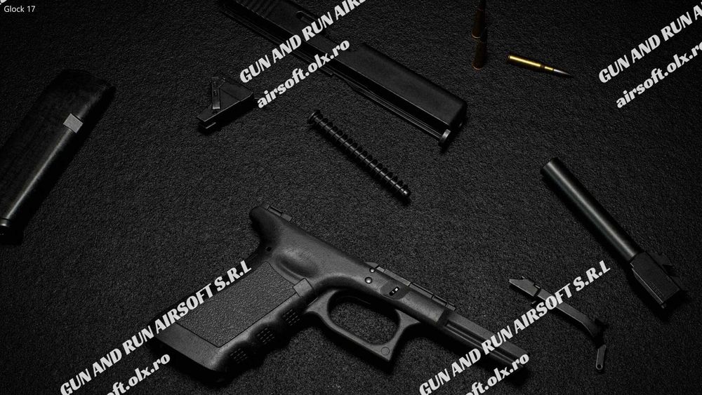 Pistol Glock ~ 20 JOULI!! (Cu Recul) ~ Modificat Maxim + BILE CAUCIUC