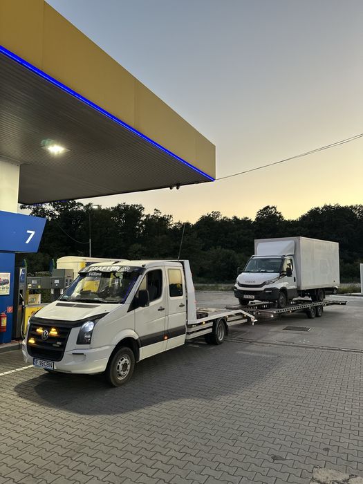 Tractari auto - Platforma auto Bucuresti si lfov