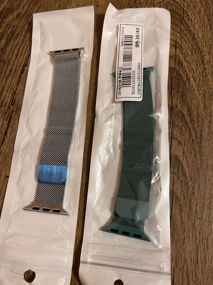 Curea pentru Apple Watch 1,2,3,4,5,6,7 ,metalica Milanese Loop,