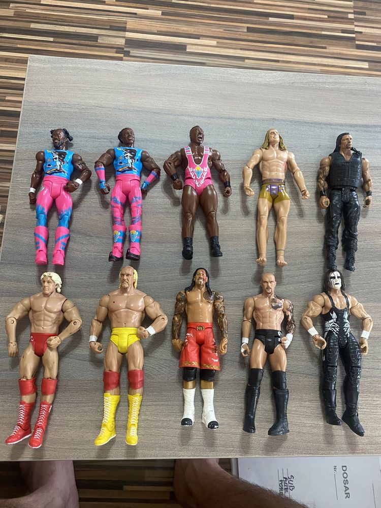 Figurine wwe wrestling