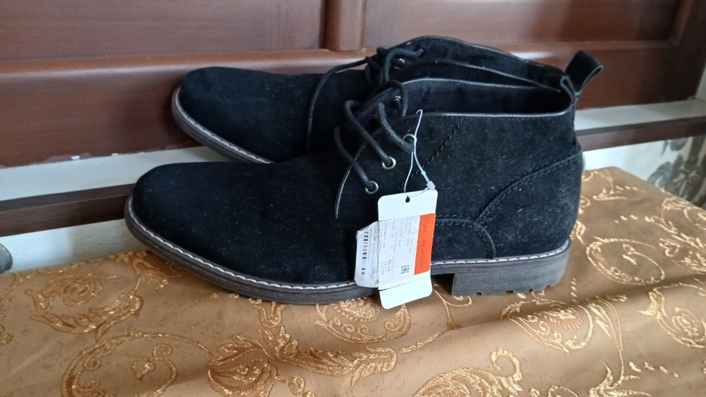 Мужские замщевые ботинки