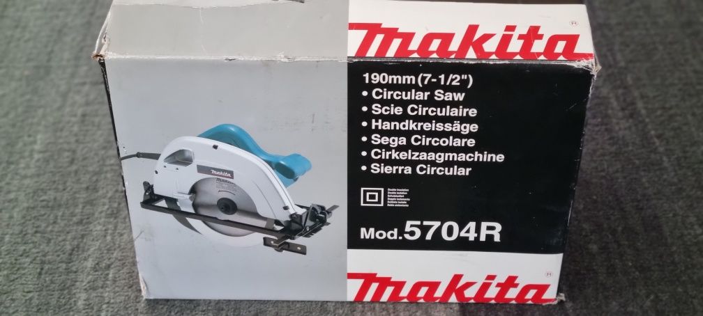 Makita 5704r fierastrau circular manual  nou