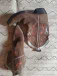 Vintage cizme de cowboy