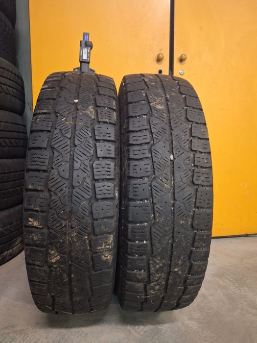 7.6mm! 2бр 185 75 16C за бус Gislaved